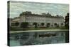 Buckingham Palace from St. James's Park, London-null-Stretched Canvas