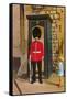 Buckingham Palace Guard, London, England-null-Framed Stretched Canvas