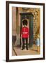 Buckingham Palace Guard, London, England-null-Framed Art Print