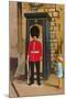 Buckingham Palace Guard, London, England-null-Mounted Art Print