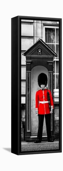 Buckingham Palace Guard - London - UK - England - United Kingdom - Europe - Door Poster-Philippe Hugonnard-Framed Stretched Canvas