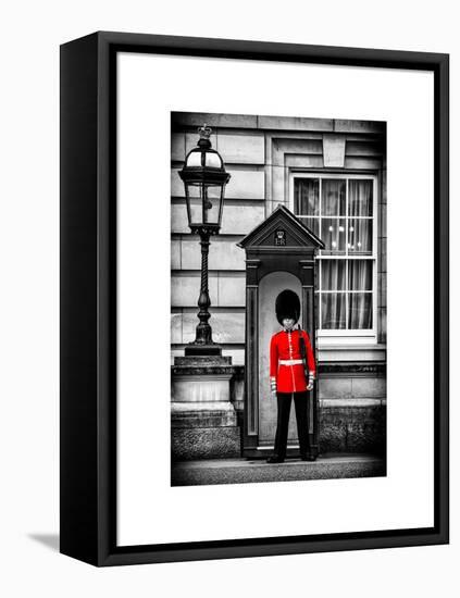 Buckingham Palace Guard - London - UK - England - United Kingdom - Europe-Philippe Hugonnard-Framed Stretched Canvas