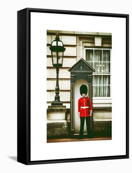 Buckingham Palace Guard - London - UK - England - United Kingdom - Europe-Philippe Hugonnard-Framed Stretched Canvas