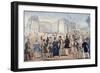 Buckingham Palace, London, 1839-Benjamin Read-Framed Giclee Print