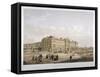 Buckingham Palace, London, 1852-E Walker-Framed Stretched Canvas