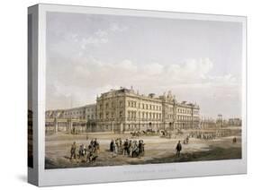 Buckingham Palace, London, 1852-E Walker-Stretched Canvas