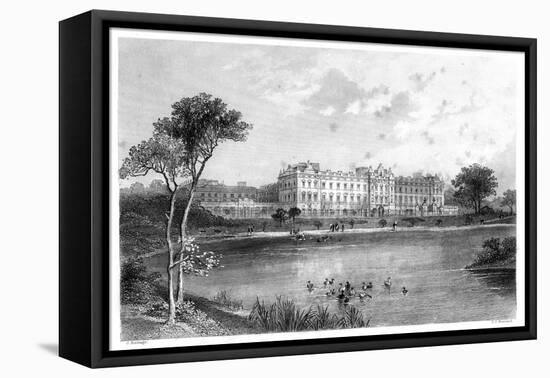 Buckingham Palace, London, 1899-Edward Paxman Brandard-Framed Stretched Canvas