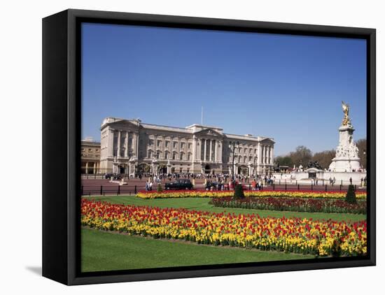 Buckingham Palace, London, England, United Kingdom-Charles Bowman-Framed Stretched Canvas