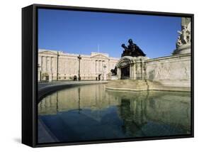 Buckingham Palace, London, England, United Kingdom-John Miller-Framed Stretched Canvas