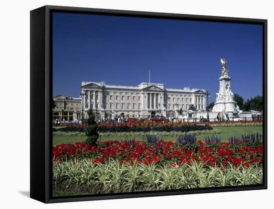 Buckingham Palace, London, England-Alan Copson-Framed Stretched Canvas