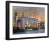 Buckingham Palace, Night-Donald Maxwell-Framed Art Print