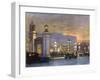 Buckingham Palace, Night-Donald Maxwell-Framed Art Print