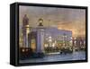 Buckingham Palace, Night-Donald Maxwell-Framed Stretched Canvas