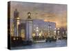 Buckingham Palace, Night-Donald Maxwell-Stretched Canvas