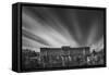 Buckingham Palace S1 BW-Moises Levy-Framed Stretched Canvas