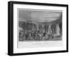 'Buckingham Palace, - The Library. Foreign Leveé', c1841-Henry Melville-Framed Giclee Print