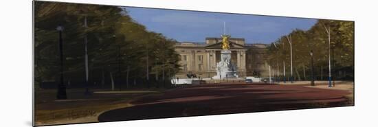 Buckingham Palace, the Mall, August-Tom Hughes-Mounted Giclee Print