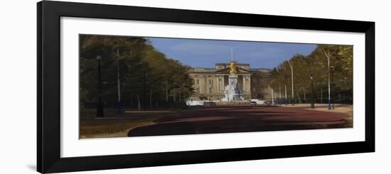 Buckingham Palace, the Mall, August-Tom Hughes-Framed Giclee Print