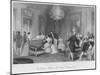 'Buckingham Palace. The Yellow Drawing Room', c1841-Henry Melville-Mounted Giclee Print
