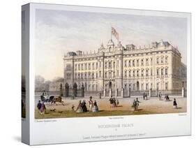 Buckingham Palace, Westminster, London, 1854-Charles Claude Bachelier-Stretched Canvas