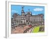 Buckingham Palace-James Hobbs-Framed Giclee Print