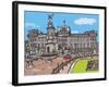 Buckingham Palace-James Hobbs-Framed Giclee Print