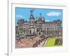 Buckingham Palace-James Hobbs-Framed Giclee Print