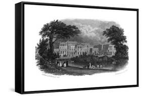 Buckingham Palace-J^ Grieg-Framed Stretched Canvas
