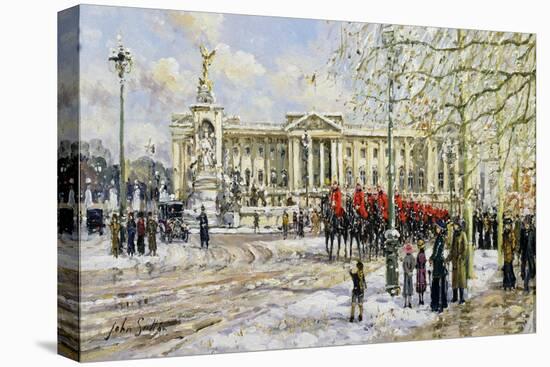 Buckingham Palace-John Sutton-Stretched Canvas