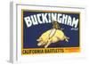 Buckingham Pear Label-null-Framed Premium Giclee Print