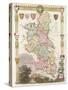 Buckinghamshire with Illustrations of Eton College Chapel-null-Stretched Canvas