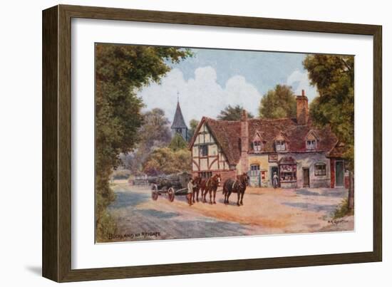 Buckland Near Reigate-Alfred Robert Quinton-Framed Giclee Print