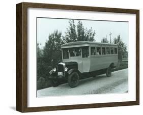 Buckley School Bus, 1927-Chapin Bowen-Framed Giclee Print