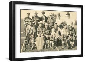 Bucklin Baseball Team Picture-null-Framed Art Print