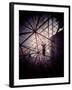 Buckminster Fuller Explaining Principles of Dymaxion Building-Yale Joel-Framed Photographic Print