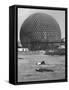 Buckminster Fuller's Geodesic Dome for Us Pavilion at Expo 67-Michael Rougier-Framed Stretched Canvas