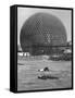 Buckminster Fuller's Geodesic Dome for Us Pavilion at Expo 67-Michael Rougier-Framed Stretched Canvas