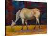 Buckskin I-Marion Rose-Stretched Canvas