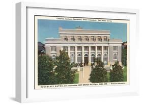 Buckstaff Baths, Hot Springs-null-Framed Premium Giclee Print