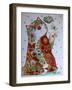 Bucolic Cat-Oxana Zaika-Framed Giclee Print