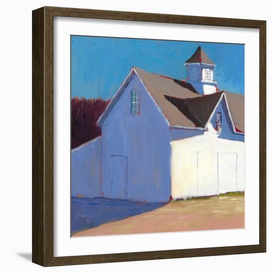 Bucolic Structure III-Carol Young-Framed Art Print