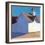 Bucolic Structure III-Carol Young-Framed Art Print