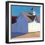 Bucolic Structure III-Carol Young-Framed Art Print