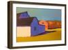 Bucolic Structure VII-Carol Young-Framed Art Print