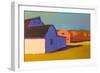 Bucolic Structure VII-Carol Young-Framed Art Print