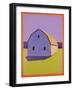 Bucolic Structure X-Carol Young-Framed Art Print