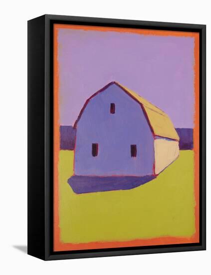 Bucolic Structure X-Carol Young-Framed Stretched Canvas