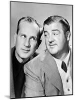Bud Abbott and Lou Costello, 1940s-null-Mounted Photo