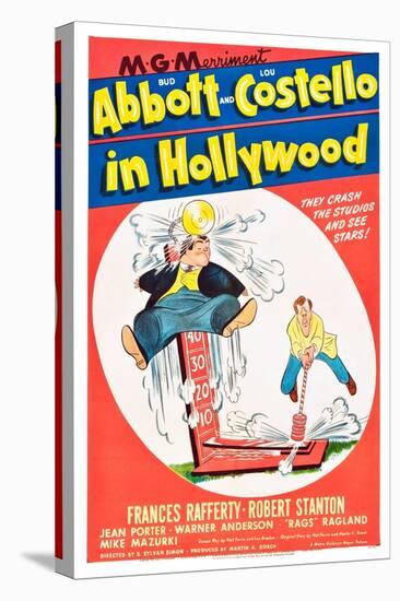 Bud Abbott and Lou Costello in Hollywood-null-Stretched Canvas
