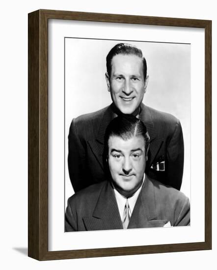 Bud Abbott, Lou Costello, 1940s-null-Framed Photo